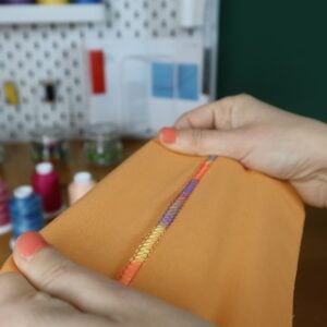 find your thread tension serger