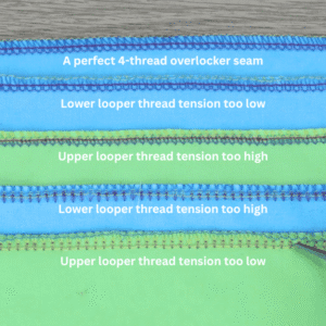 Overlocker thread tension